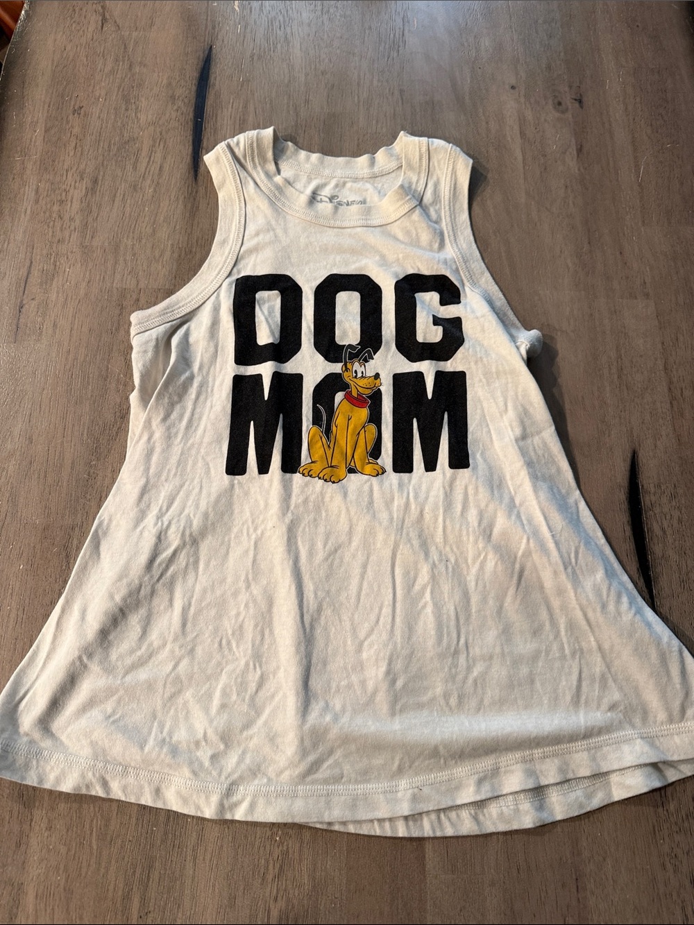 Disney Pluto Dog Mom Graphic Tank Top  medium